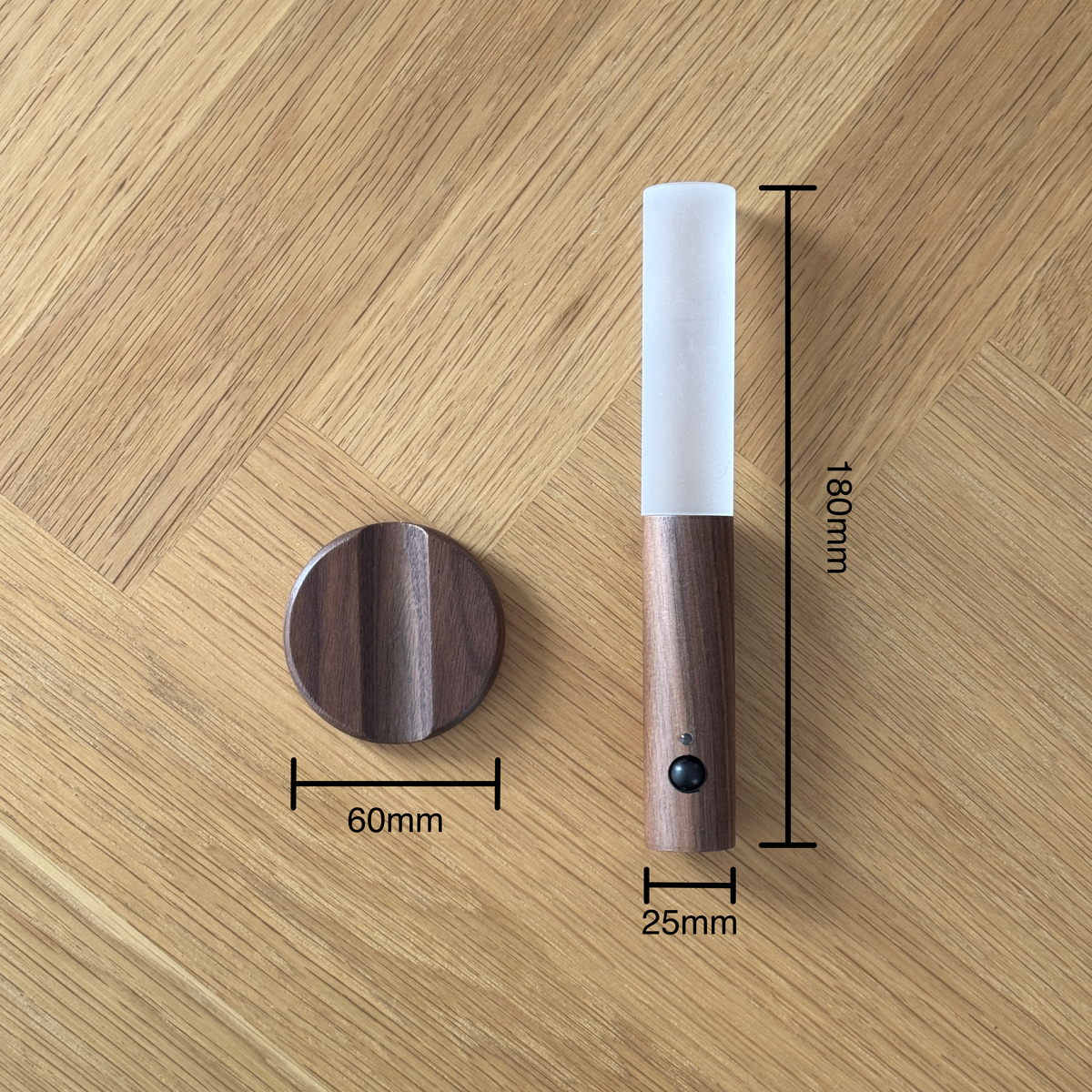 Nordlys™ – Houten Sensorlamp die Vanzelf Aangaat