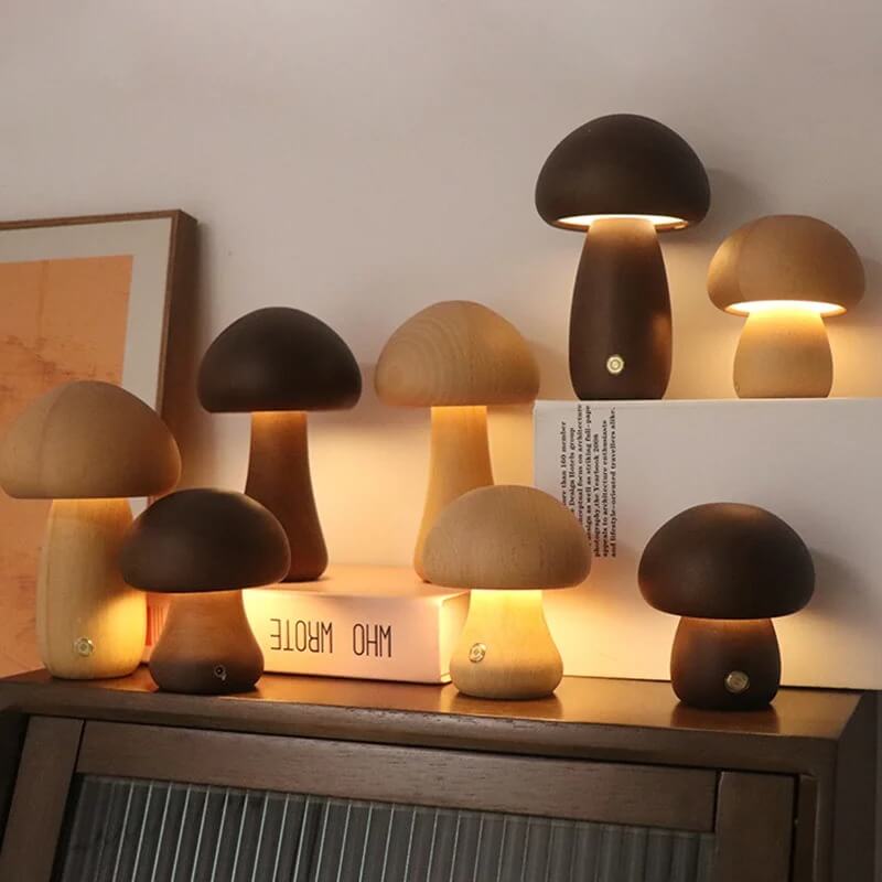 MushGlow™ – Warm & Sfeervol Paddestoel Nachtlampje