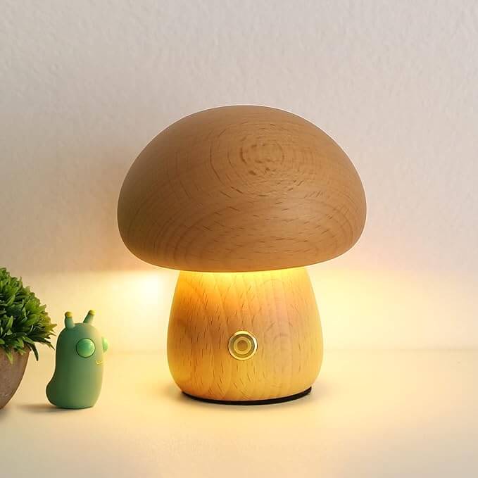 MushGlow™ – Warm & Sfeervol Paddestoel Nachtlampje