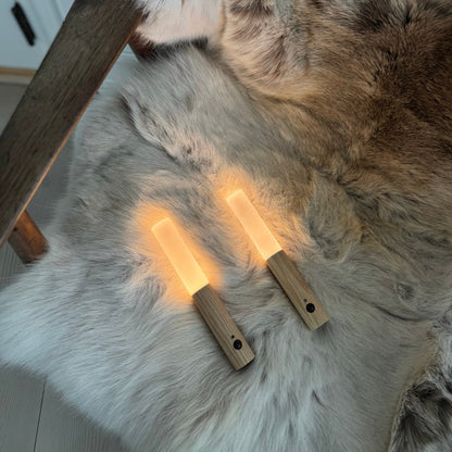Nordlys™ – Houten Sensorlamp die Vanzelf Aangaat