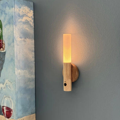 Nordlys™ – Houten Sensorlamp die Vanzelf Aangaat