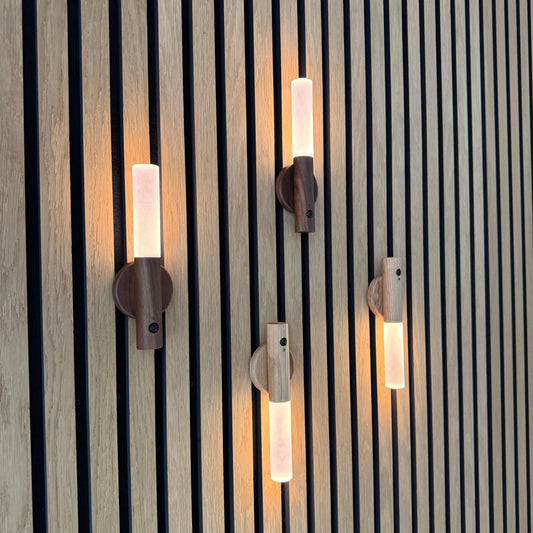 Nordlys™ – Houten Sensorlamp die Vanzelf Aangaat