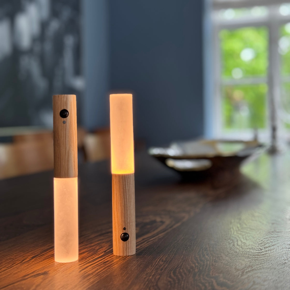 Nordlys™ – Houten Sensorlamp die Vanzelf Aangaat