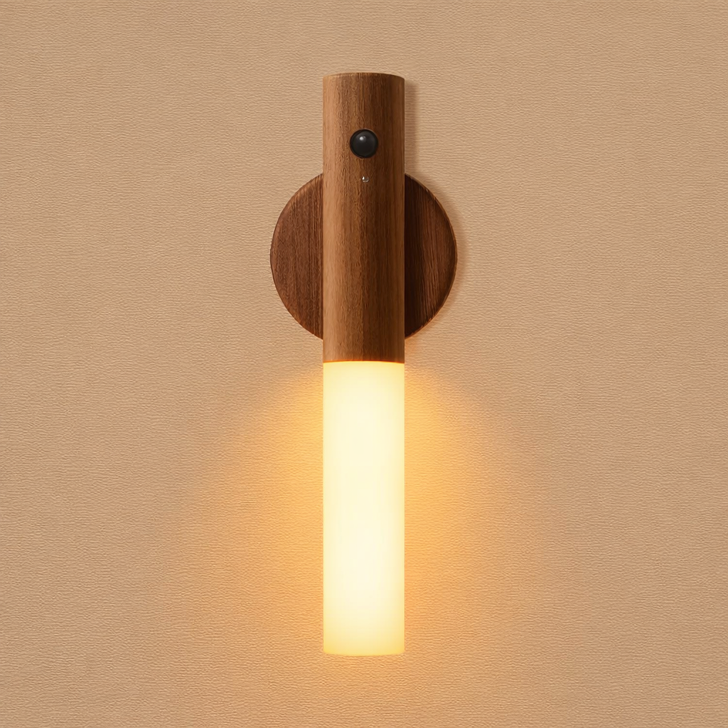 Nordlys™ – Houten Sensorlamp die Vanzelf Aangaat